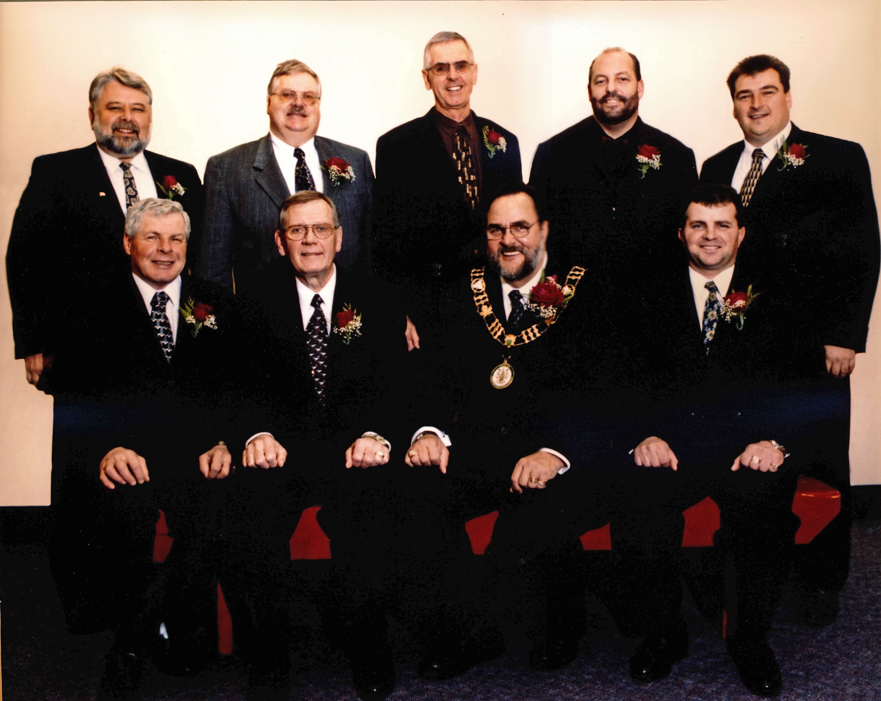 2000-2003 Council Inaugural Group Photo