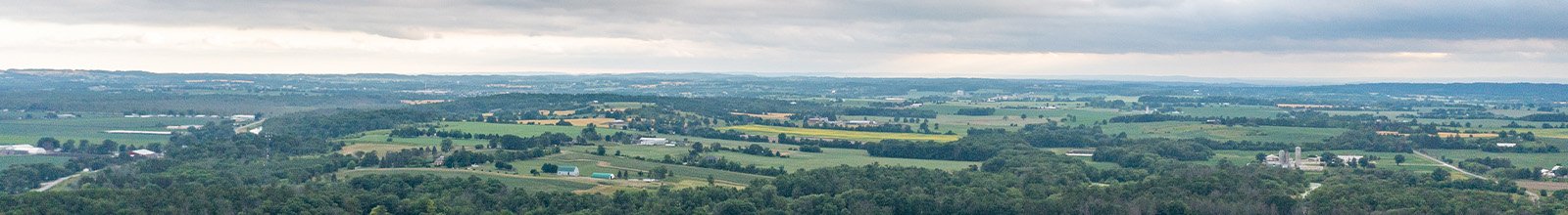 Aerial photo of Bradford West Gwillimbury