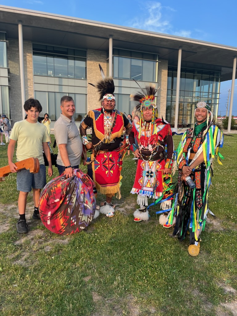 red spirit singers and dancers