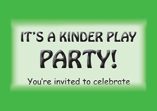 Snapshot of Kinder Play Party invitation