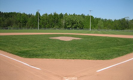 Baseball diamond at Joe Magani Park in BWG