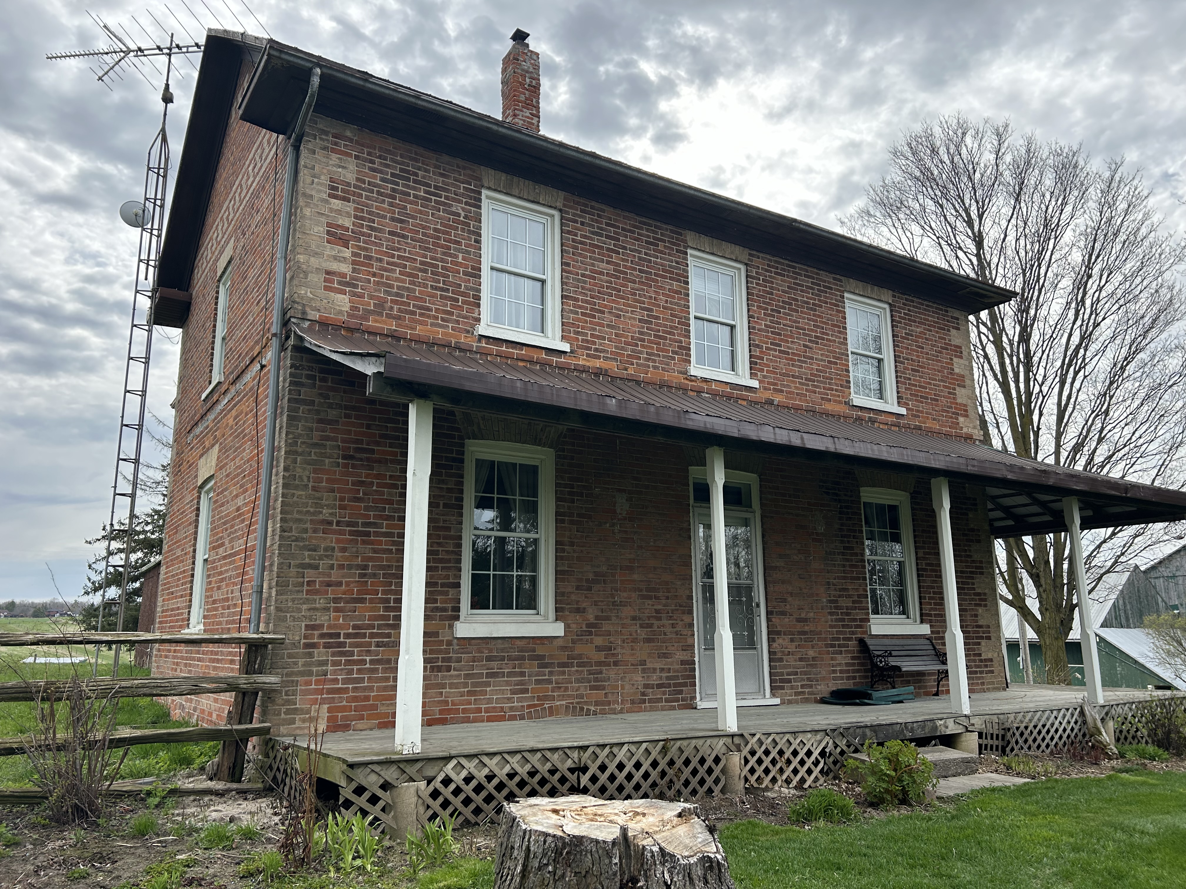 Depiction of the Hughes House