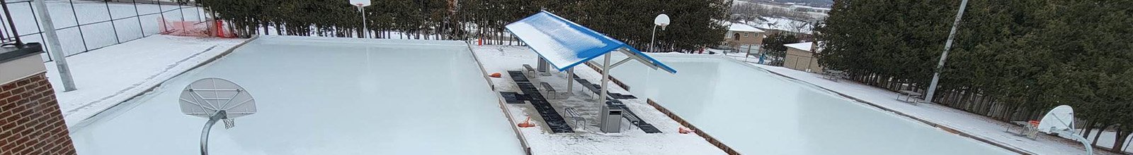 Outdoor rinks at Lions Park