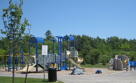 Playground at Alan Kuzmich Park in BWG
