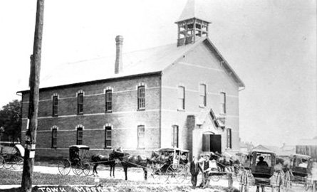 Exterior of old Town Hall