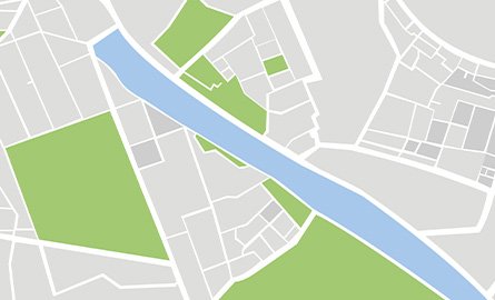 Map of a city