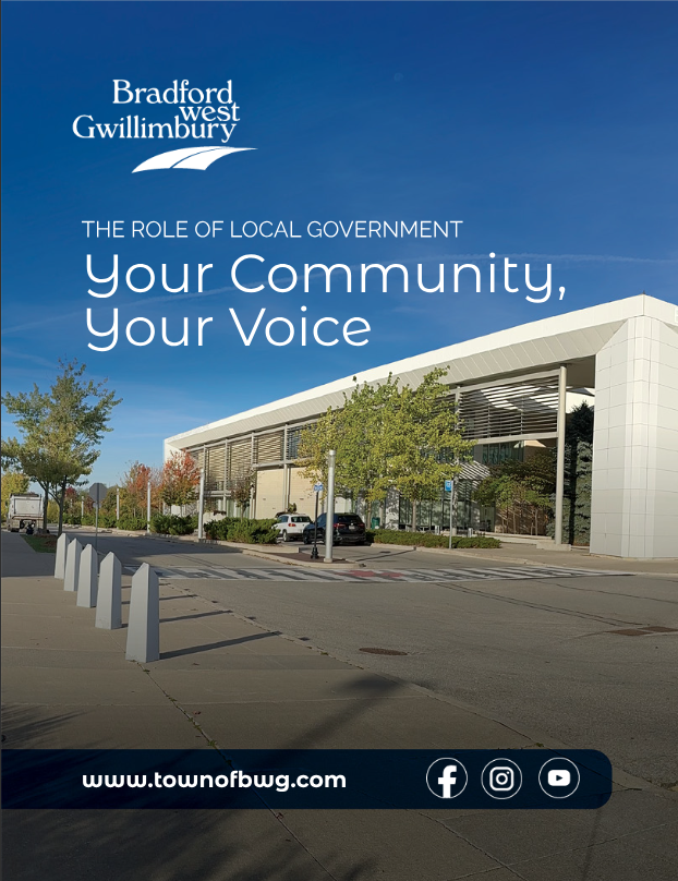 Cover Image of Local Government Week brochure, featuring a photo of the BWG Leisure Centre