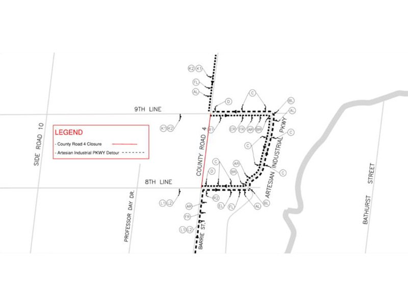 County Road 4 Closure