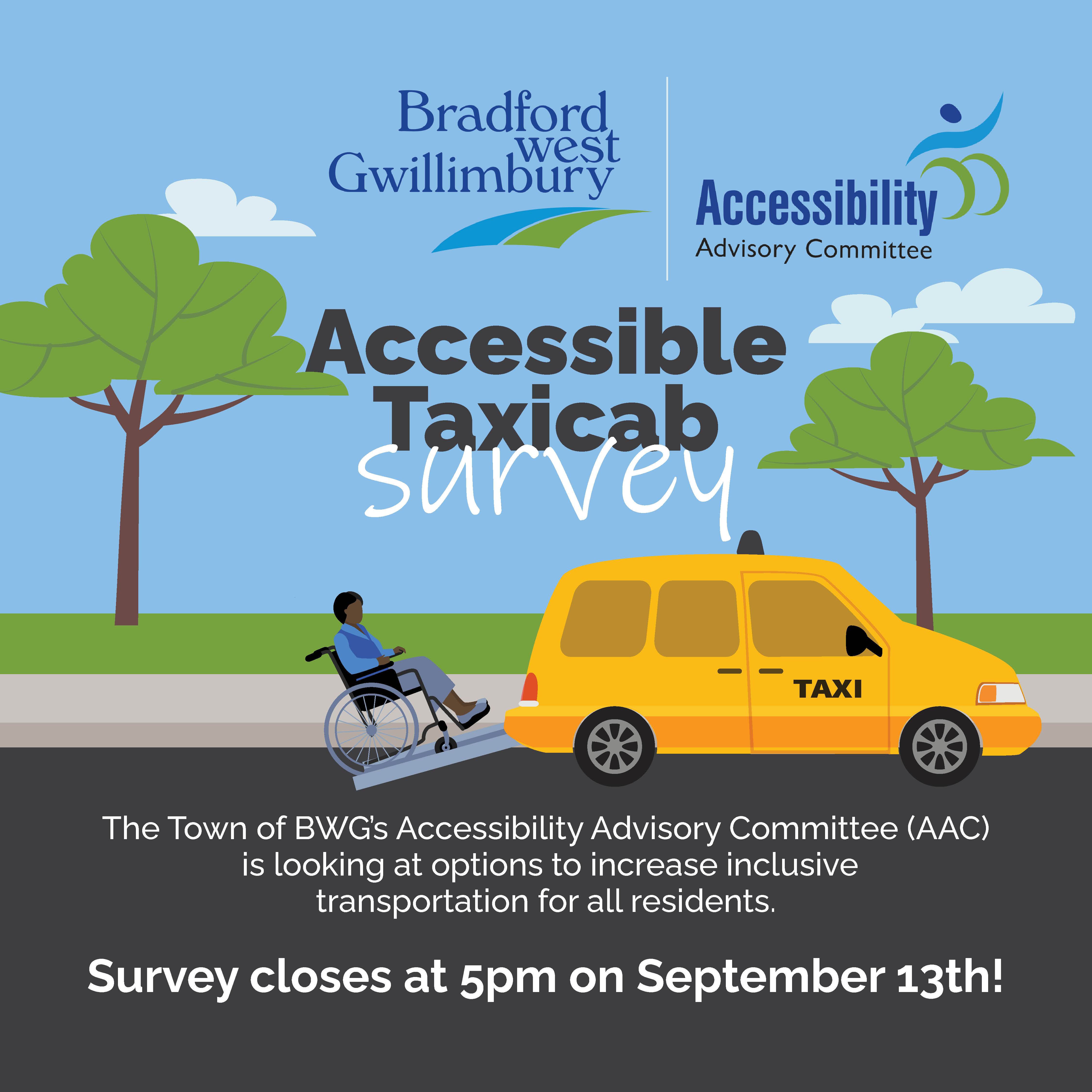 Accessible Taxicab Survey Graphic