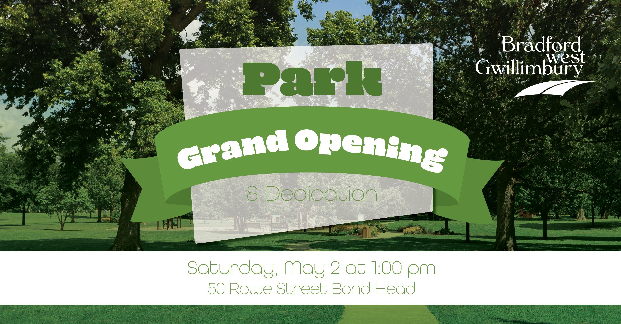 park dedication for allen Horner May 2 at 1:00pm at 50 Rowe Street in Bradford