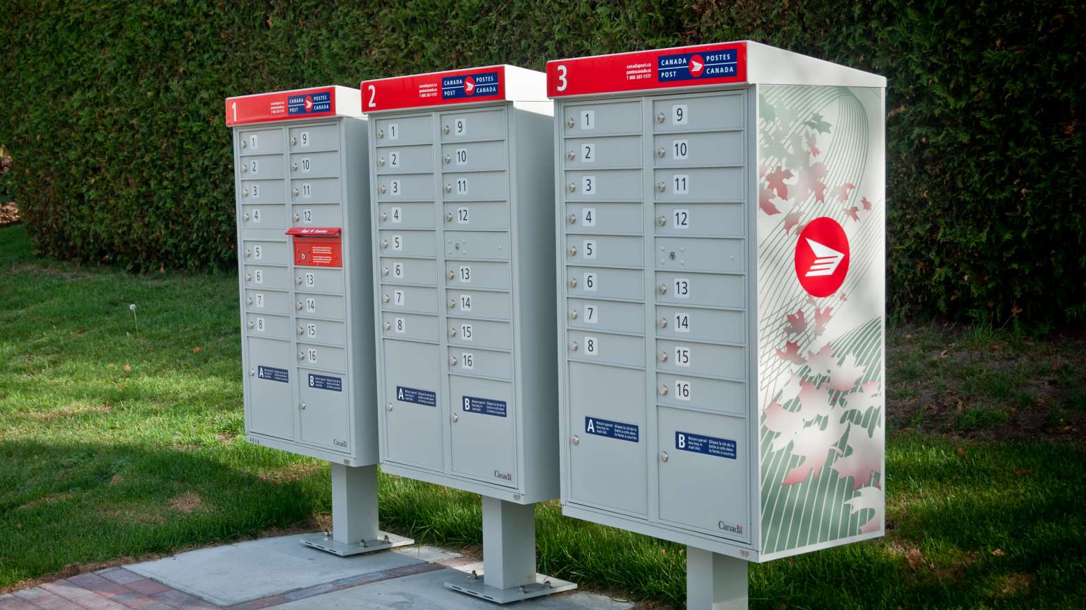Canada Post community mailboxes