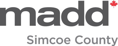 Madd logo with Simcoe County tagline