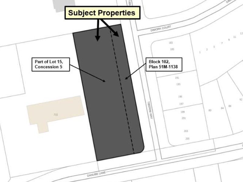 map of subject property