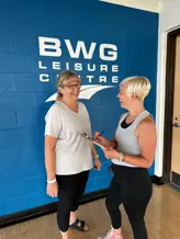 Nutrition Counsellor with client