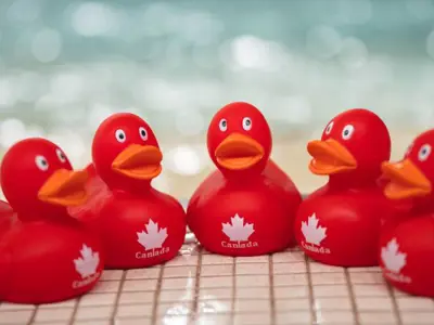 rubber ducks