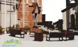 Photo of Courthouse Courtyard in BWG
