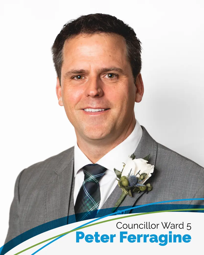 Town of BWG Ward 5 Councillor, Peter Ferragine