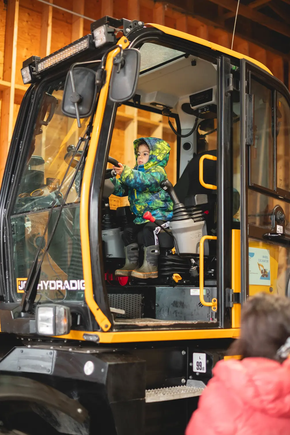 child in vehicle