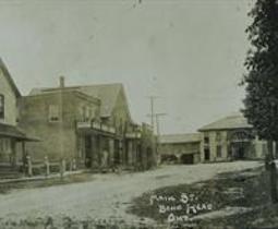 Main Street in the Hamlet of Bond Head