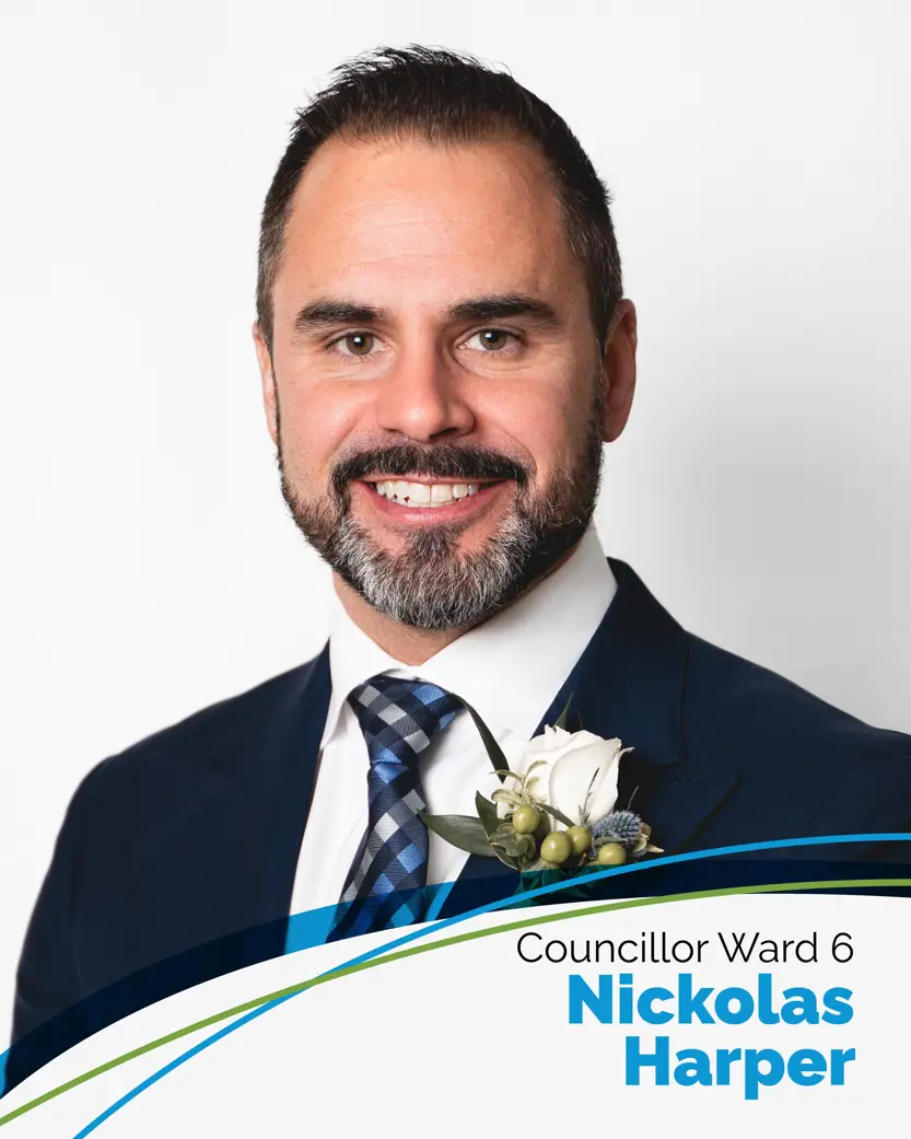 Town of BWG Ward 6 Councillor, Nickolas Harper