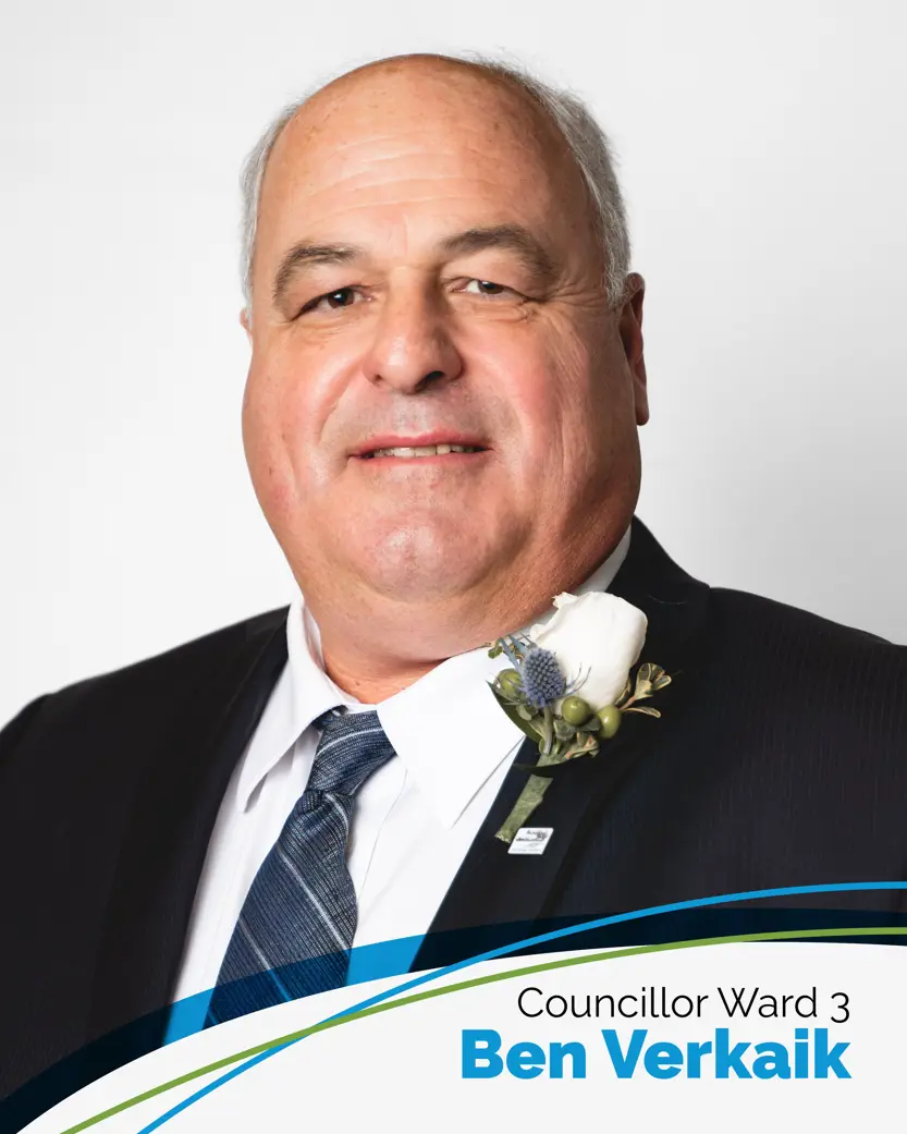 Town of BWG Ward 3 Councillor, Ben Verkaik