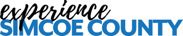 Tourism Simcoe County logo reading "Experience Simcoe County"