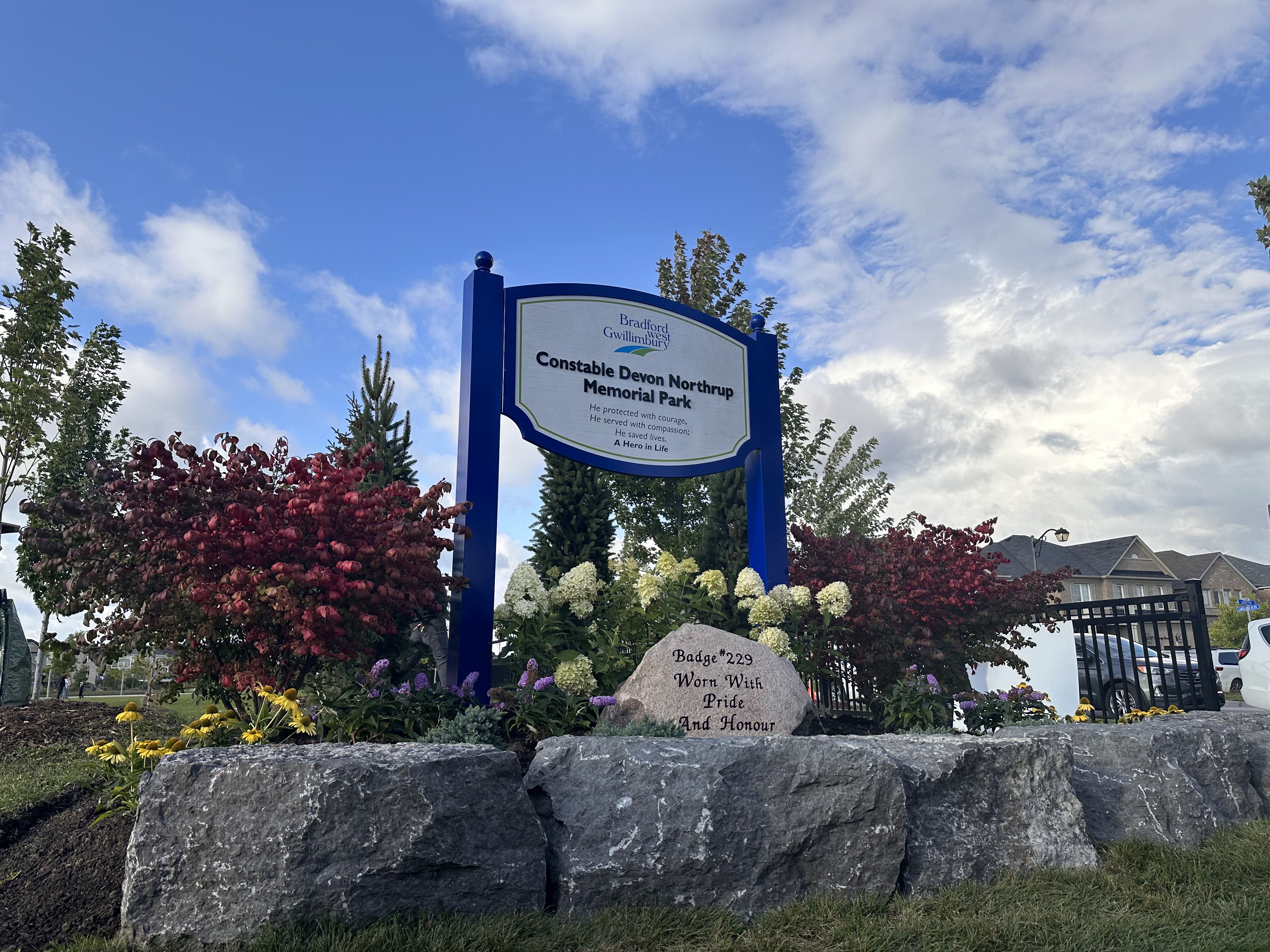 Constable Devon Northrup Memorial Park Constable Devon Northrup Memorial Park